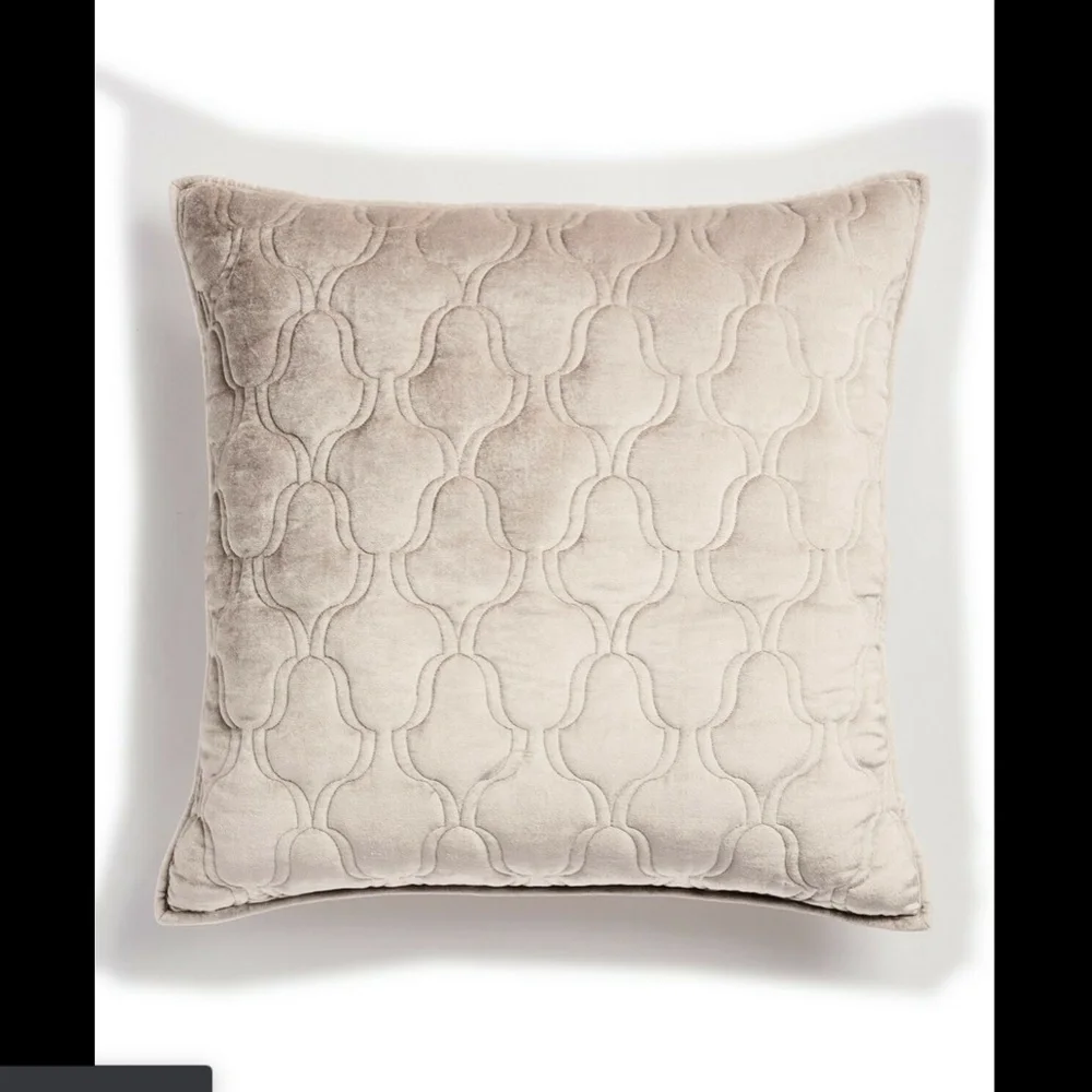 NIB Hotel Collection‎ Contour Velvet Euro Sham